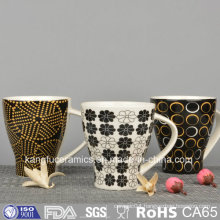 Fashionable Design Decal New Bone China Coffee Mug